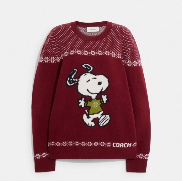 Coach Sweaters Coach Snoopy Sweatshirt Size L Poshmark